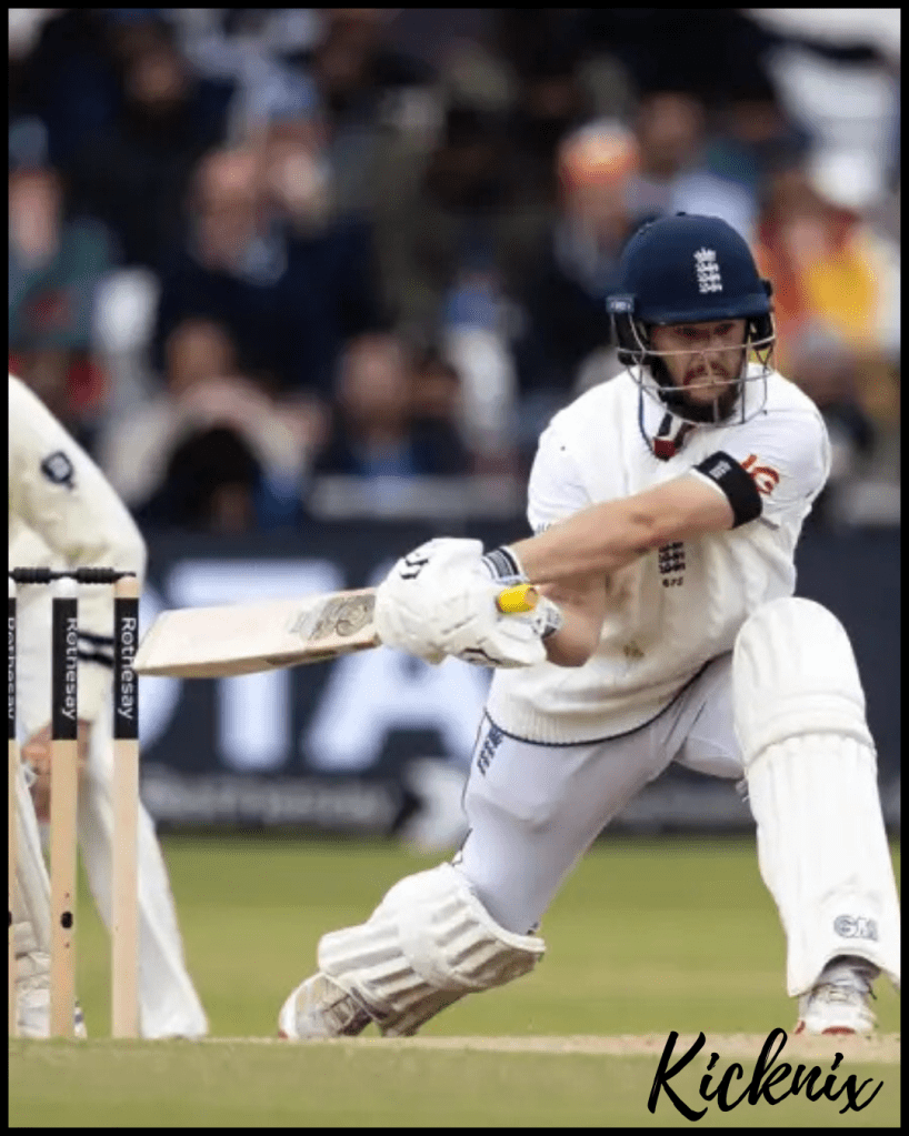 Ben Duckett on hitting four with reverse sweep against India on first test.