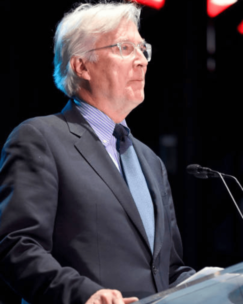 Mark walter while giving speech