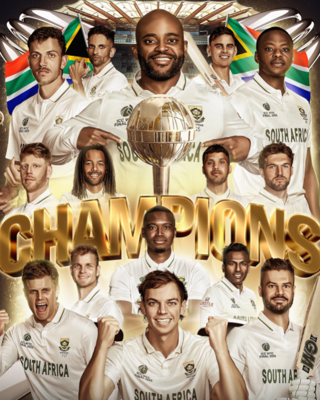 South Africa’s Historic Triumph: Aiden Markram Masterclass Seals WTC Final Victory !